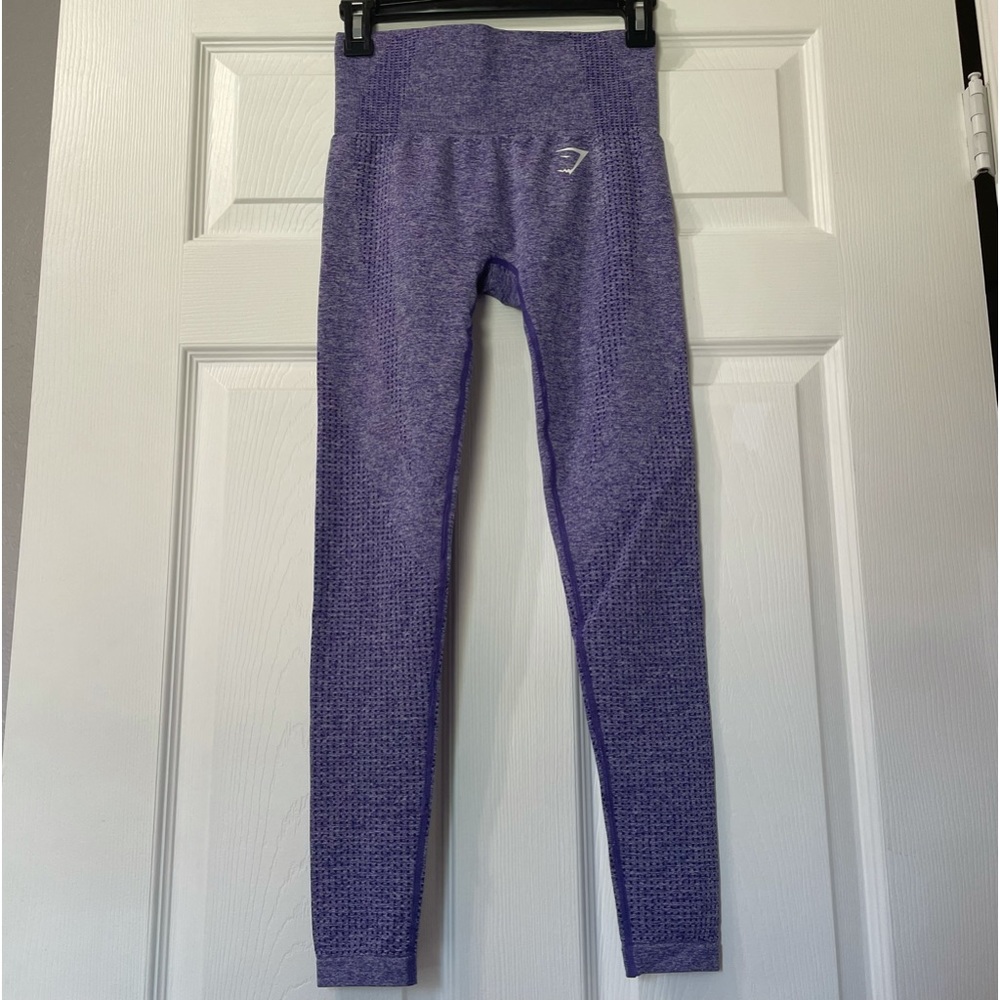 Gymshark Vital Seamless Leggings in Indigo Marl